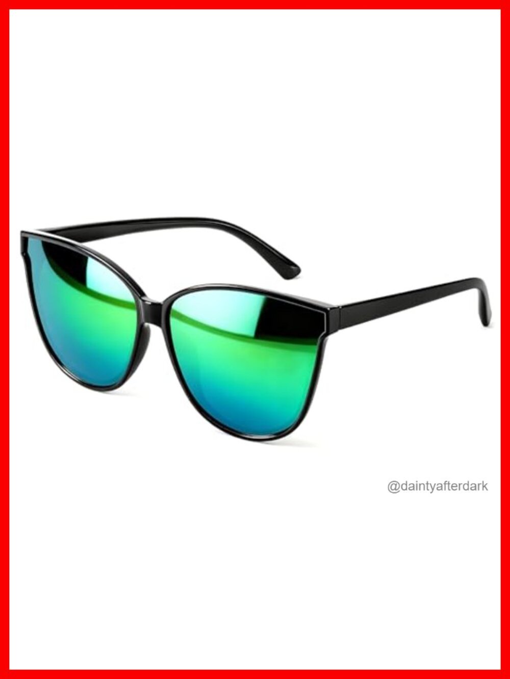 Polarized Cat Eye Sunglasses Oversized UV400 Full Frame Lightweight Women